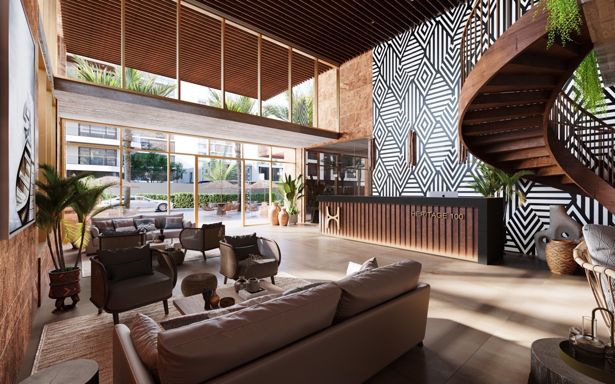 Grand entrance lobby